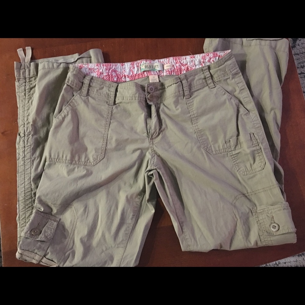 Old Navy Cargo Stretch Pants Size 12